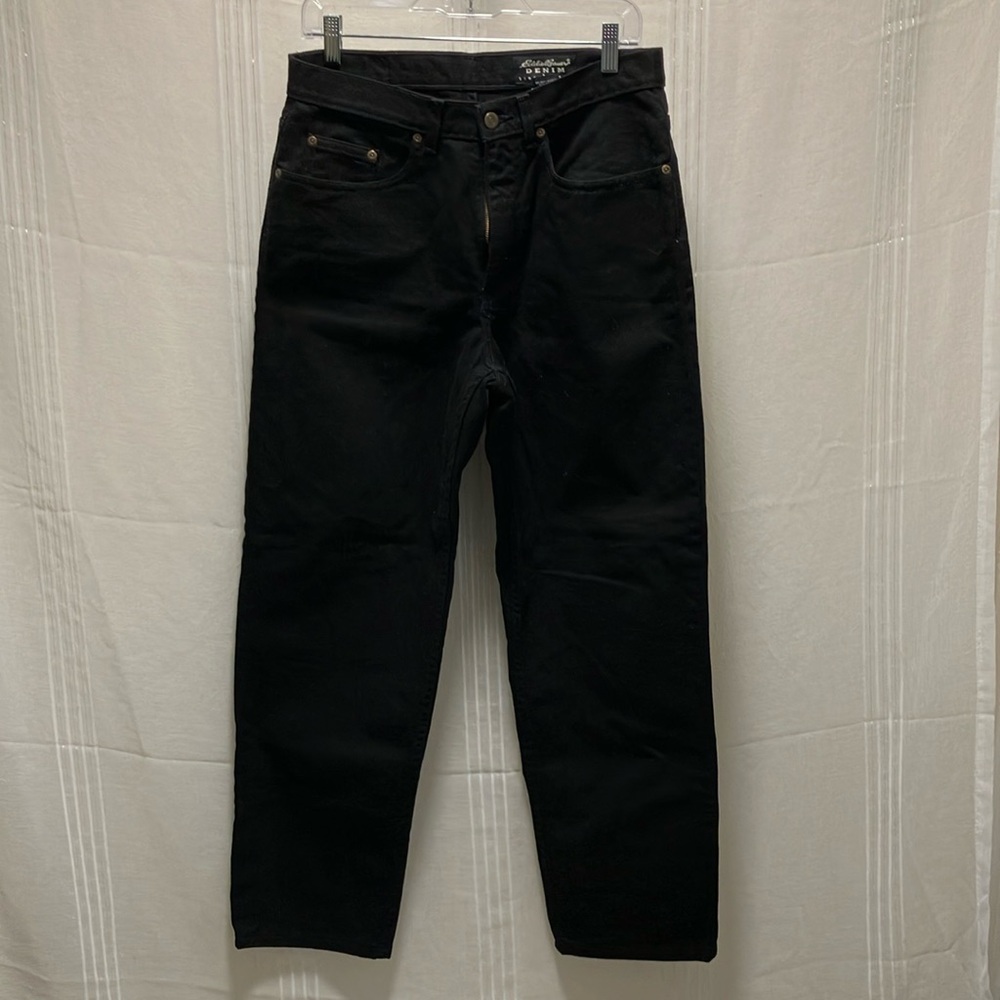 EDDIE BAUER Black Denim Jeans 32x30